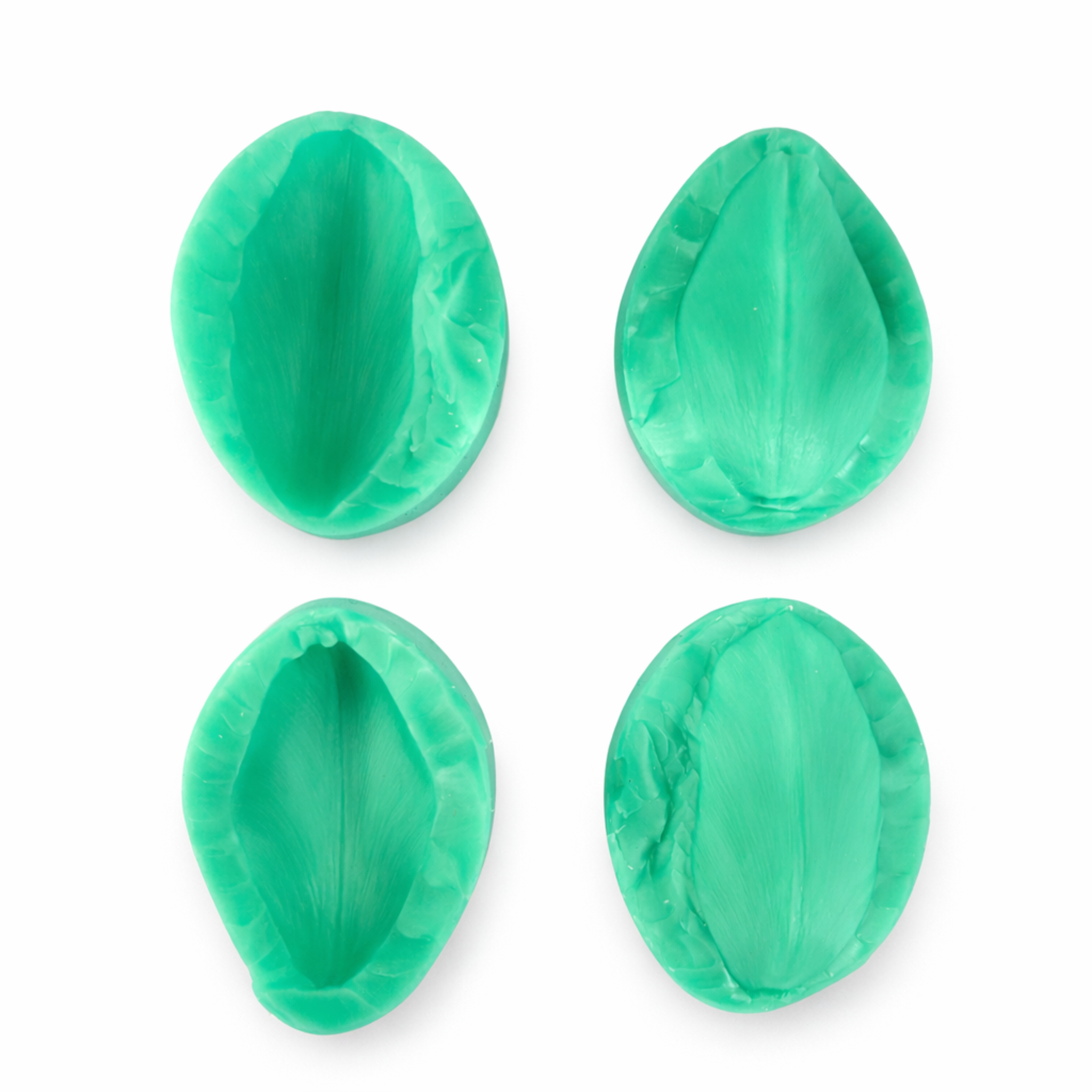 nervadores mini tulipán para porcelana fría cuatro piezas