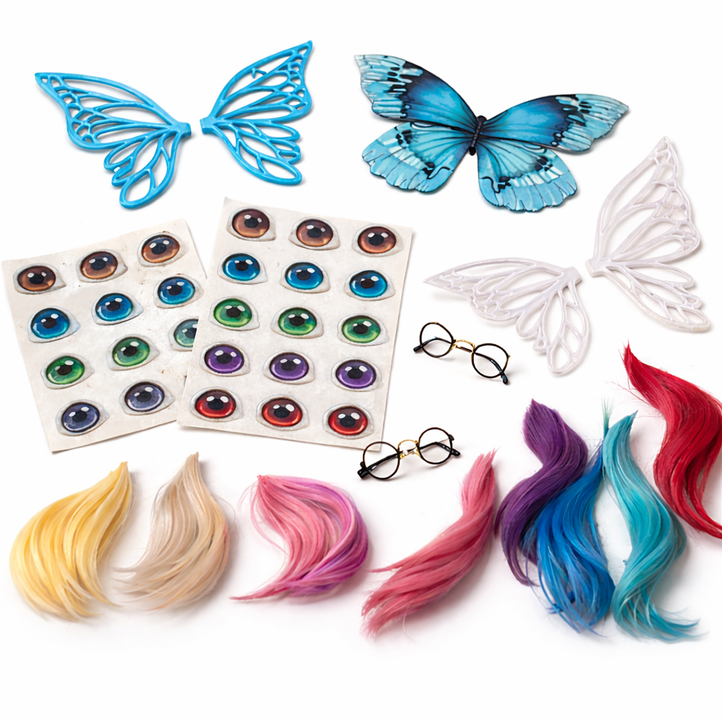 Accesorios para Figuras en Porcelana Fría