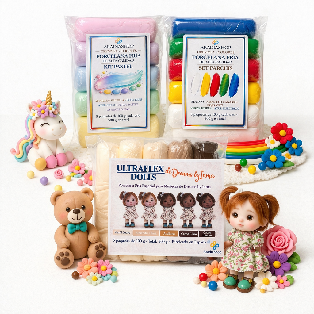 Cold Porcelain Kits and Packs
