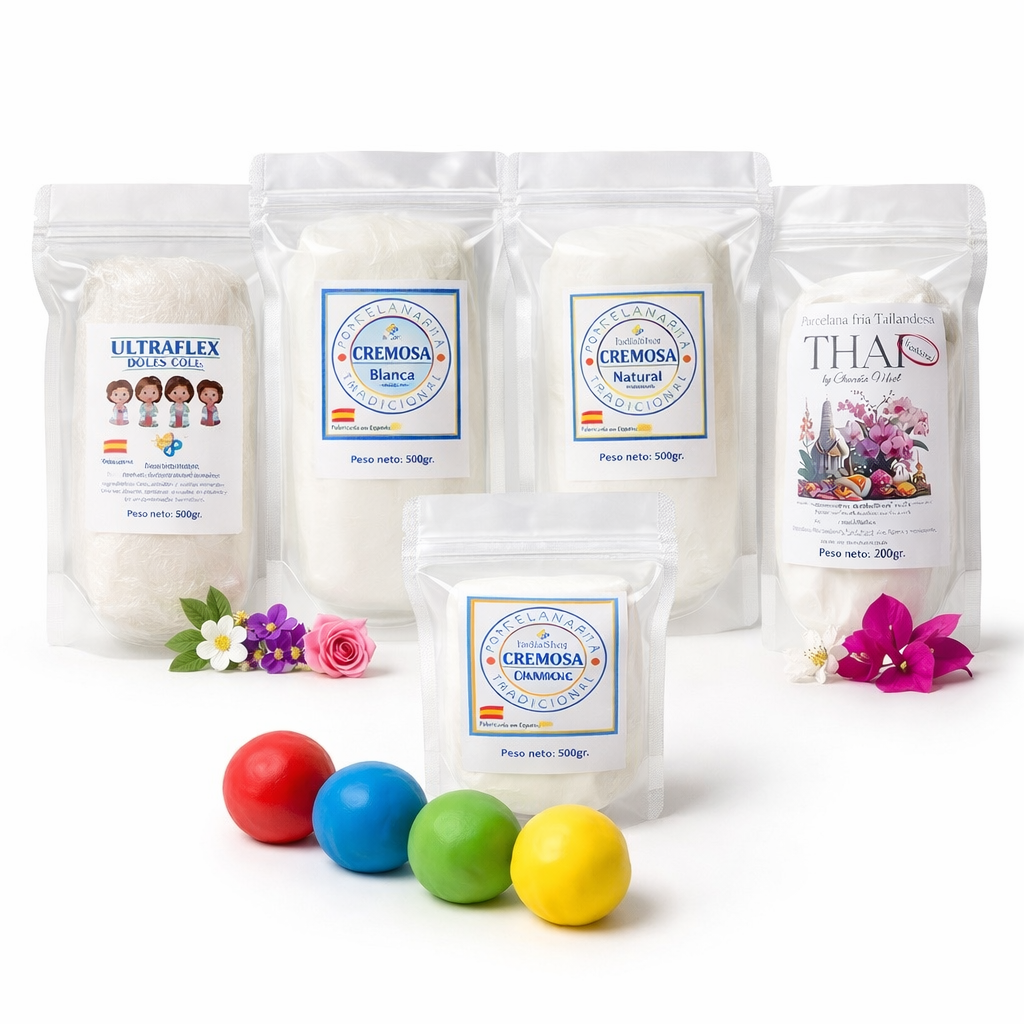 Porcelana fría para modelar | Calidad Profesional