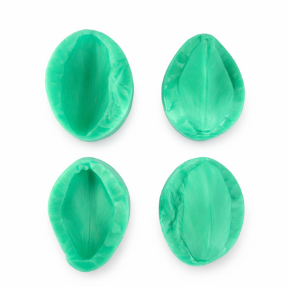 nervadores mini tulipán para porcelana fría cuatro piezas