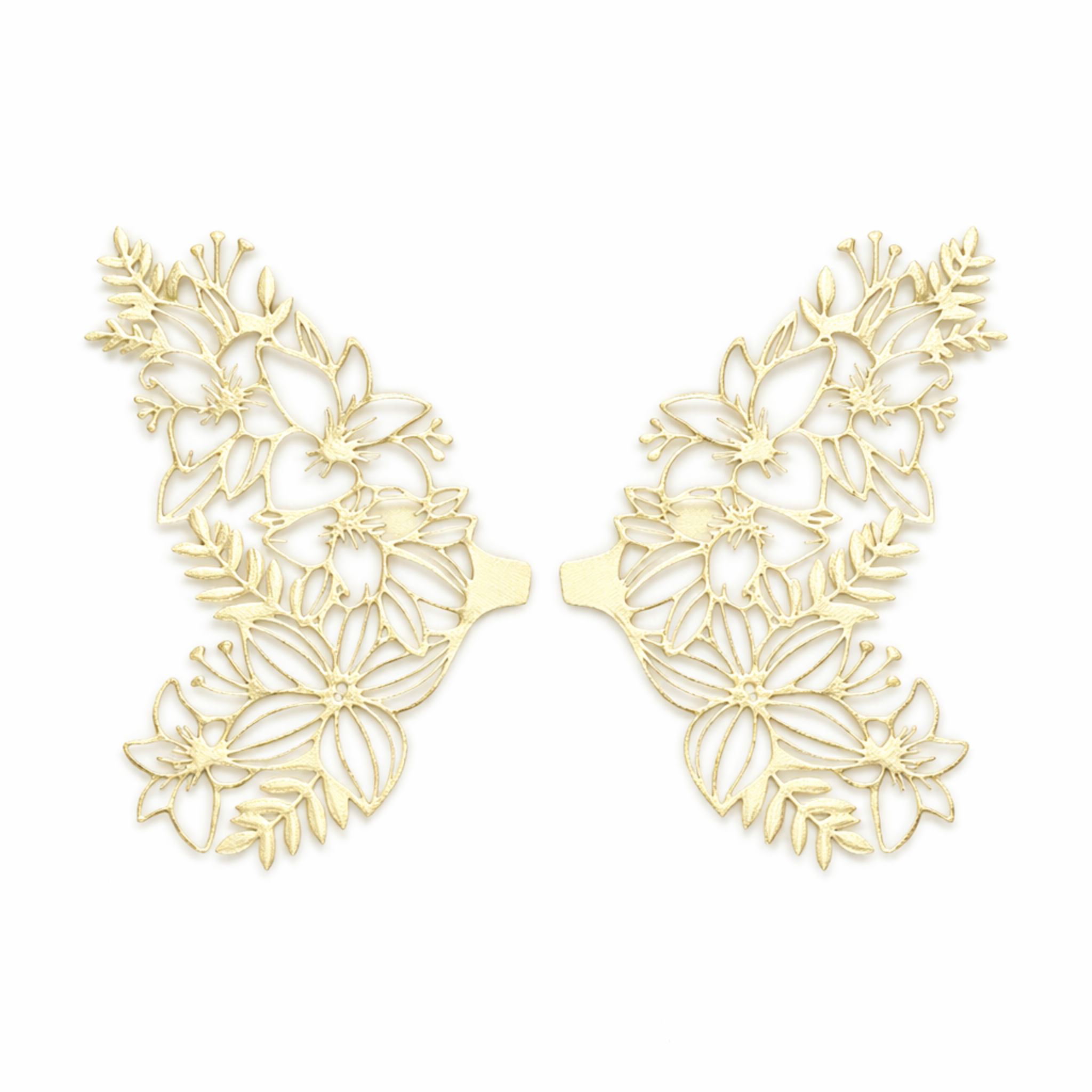 Alas Floralia para Hadas | Impresión 3D | Porcelana Fría y Arcilla Polimérica