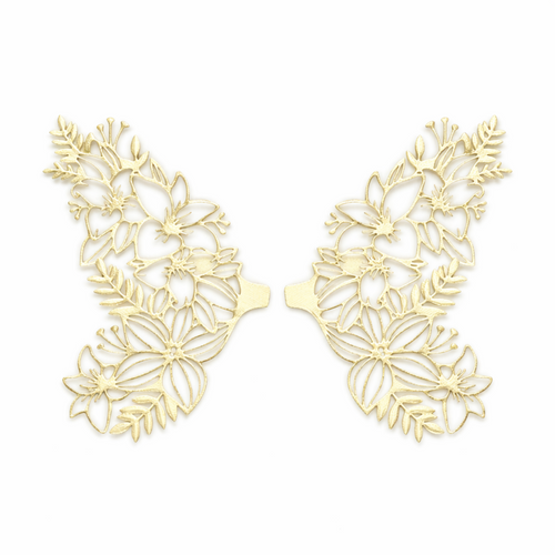 Alas Floralia para Hadas | Impresión 3D | Porcelana Fría y Arcilla Polimérica