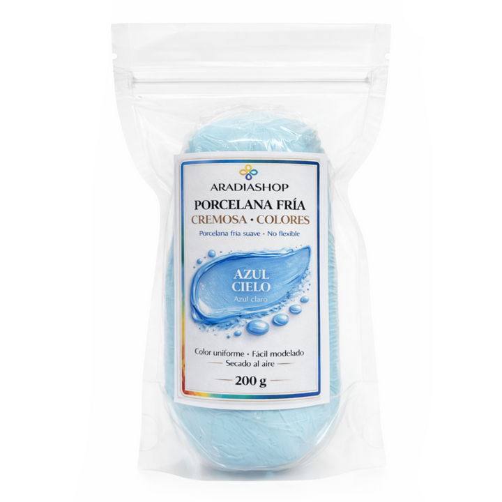 Porcelana fría Cremosa-Az AradiaShopl Cielo | AradiaShop