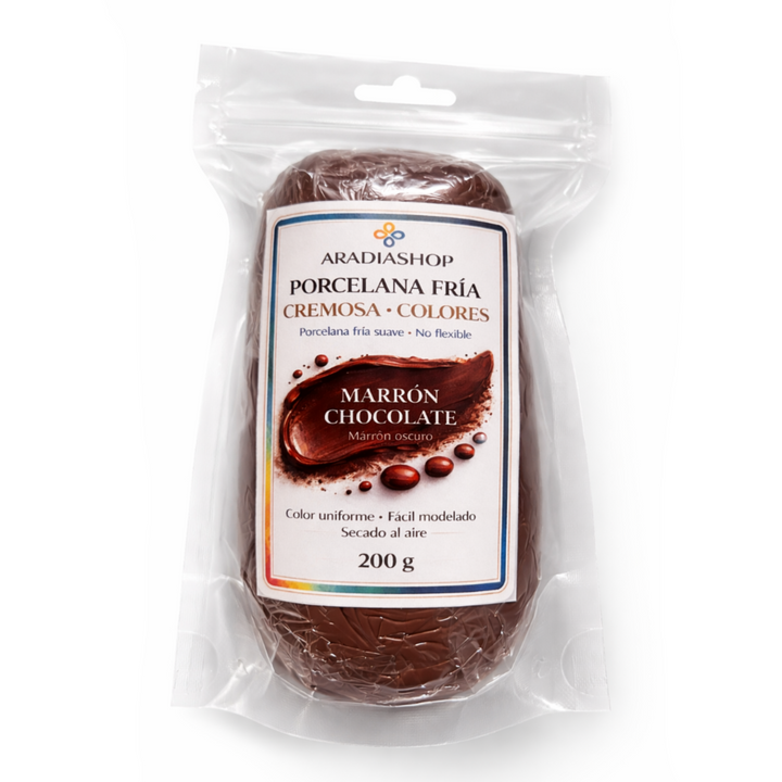Porcelana fría Cremosa-Marrón | AradiaShop