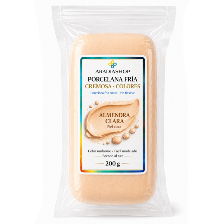 Porcelana fría Cremosa-Almendra Clara |  AradiaShop