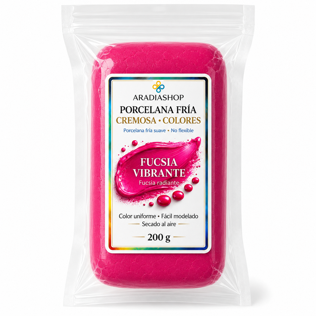 Porcelana fría Cremosa-Fucsia | AradiaShop