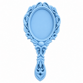 Espejo de Mano Barroco Nº 41 realizado con molde de silicona AradiaShop