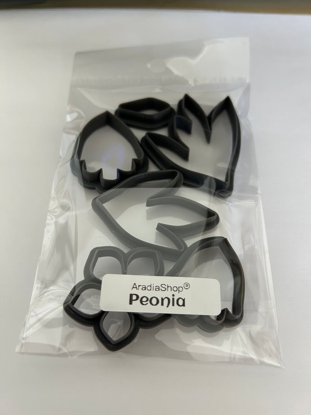 Cortadores Mini Peonía para Manualidades y Decoración
