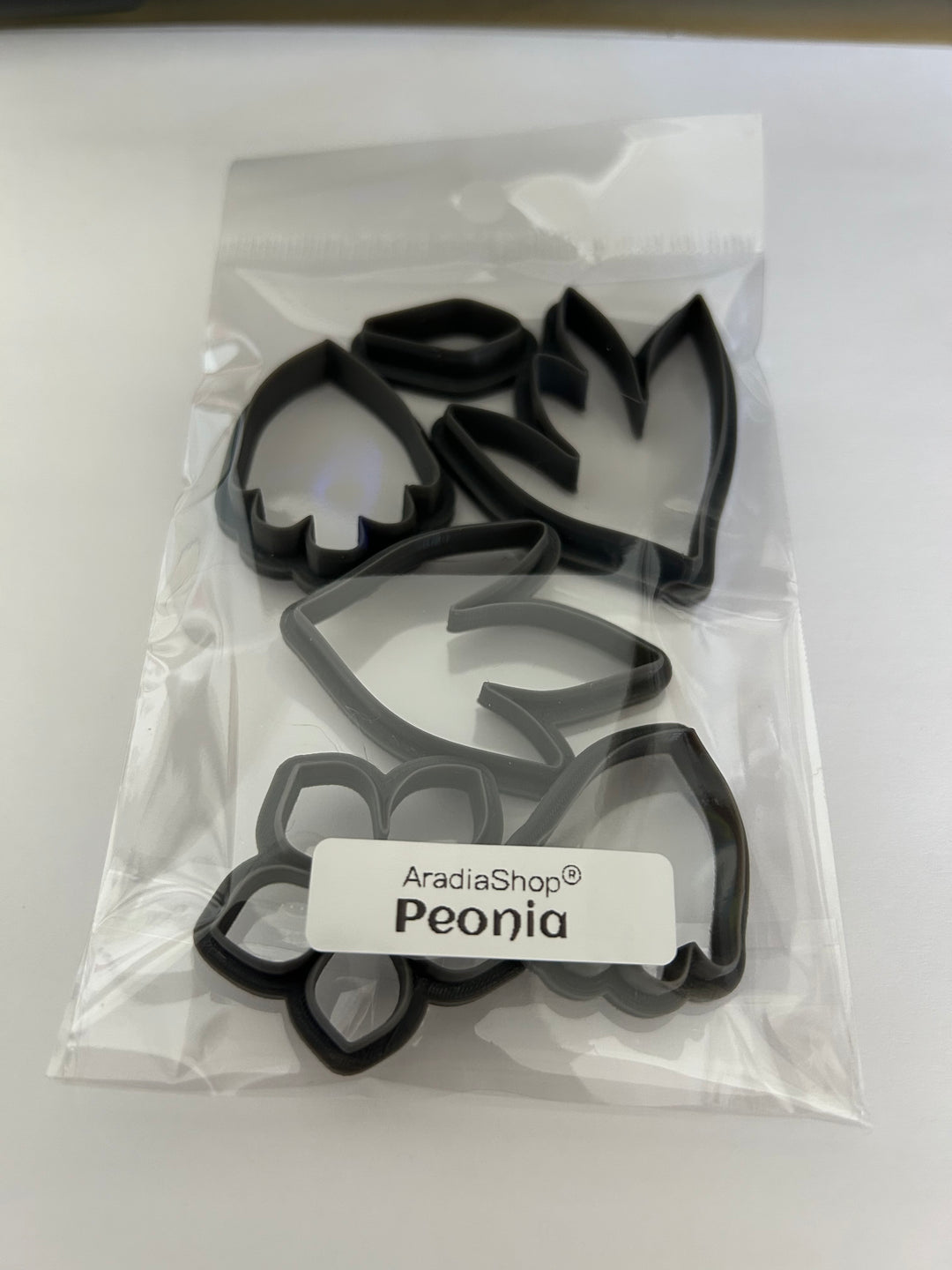 Cortadores Mini Peonía para Manualidades y Decoración
