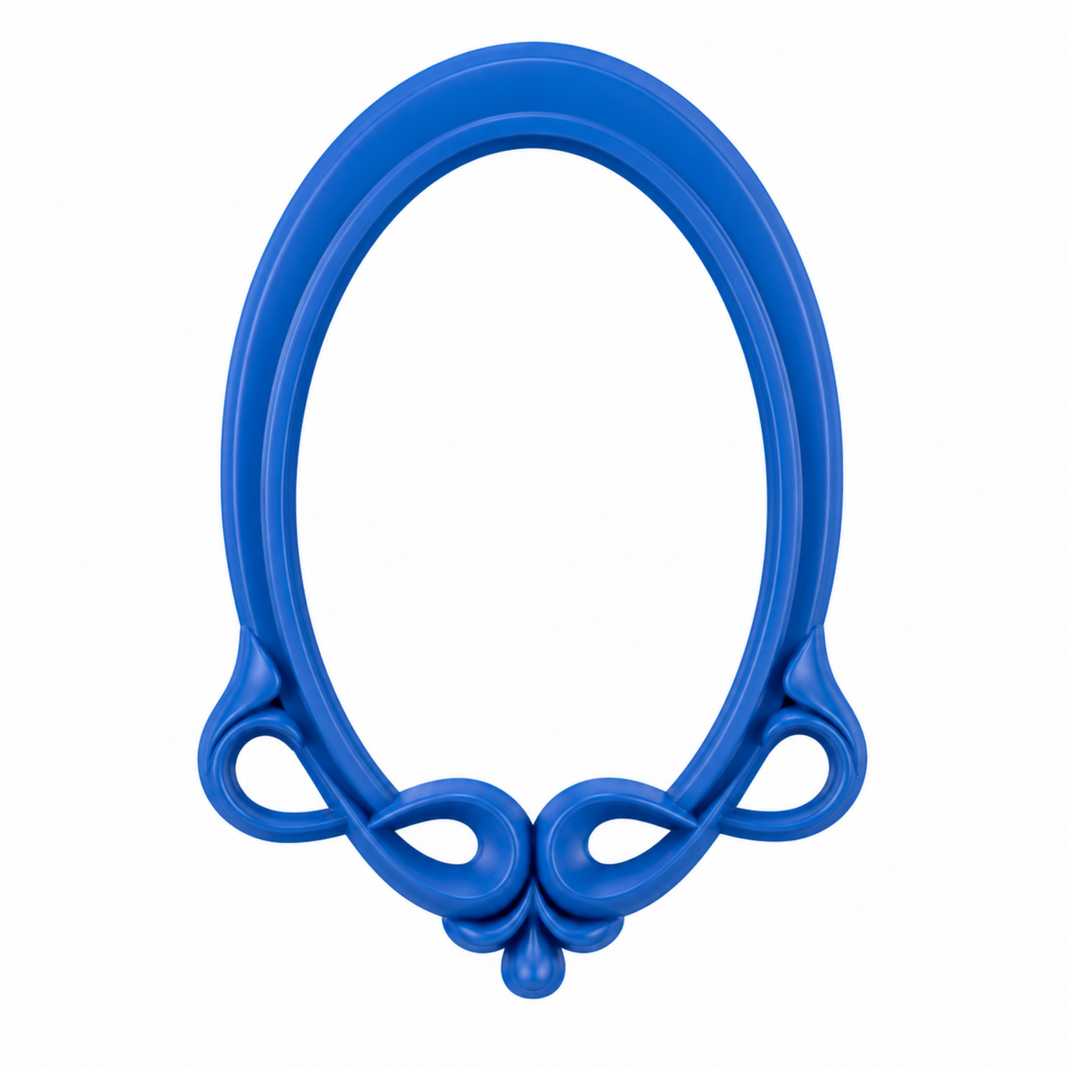 Marco Art Nouveau Ovalado Nº 17 realizado con molde de silicona AradiaShop