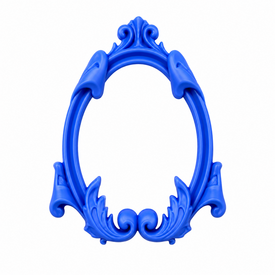 Marco Colgante Art Nouveau Nº 23 realizado con molde de silicona AradiaShop