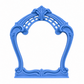 Marco Decorativo Art Nouveau Nº 48 realizado con molde de silicona AradiaShop