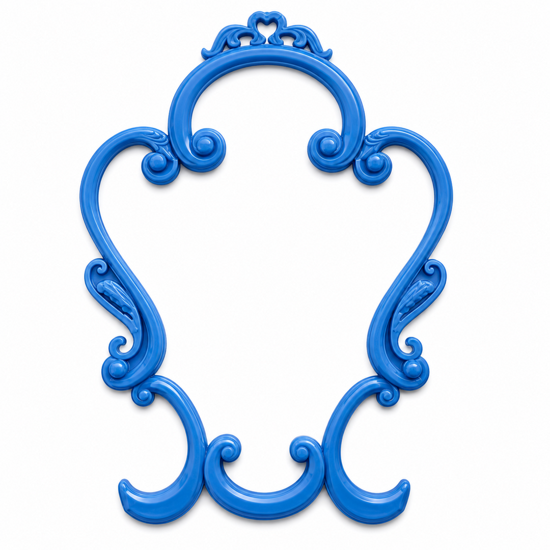 Marco Decorativo Clásico Nº 6 realizado con molde de silicona AradiaShop