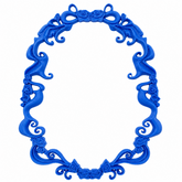 Marco Floral Art Nouveau Grande Nº 20 realizado con molde de silicona AradiaShop