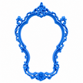 Marco Floral Barroco Nº 13 realizado con molde de silicona AradiaShop