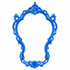 Marco Floral Barroco Nº 13 realizado con molde de silicona AradiaShop