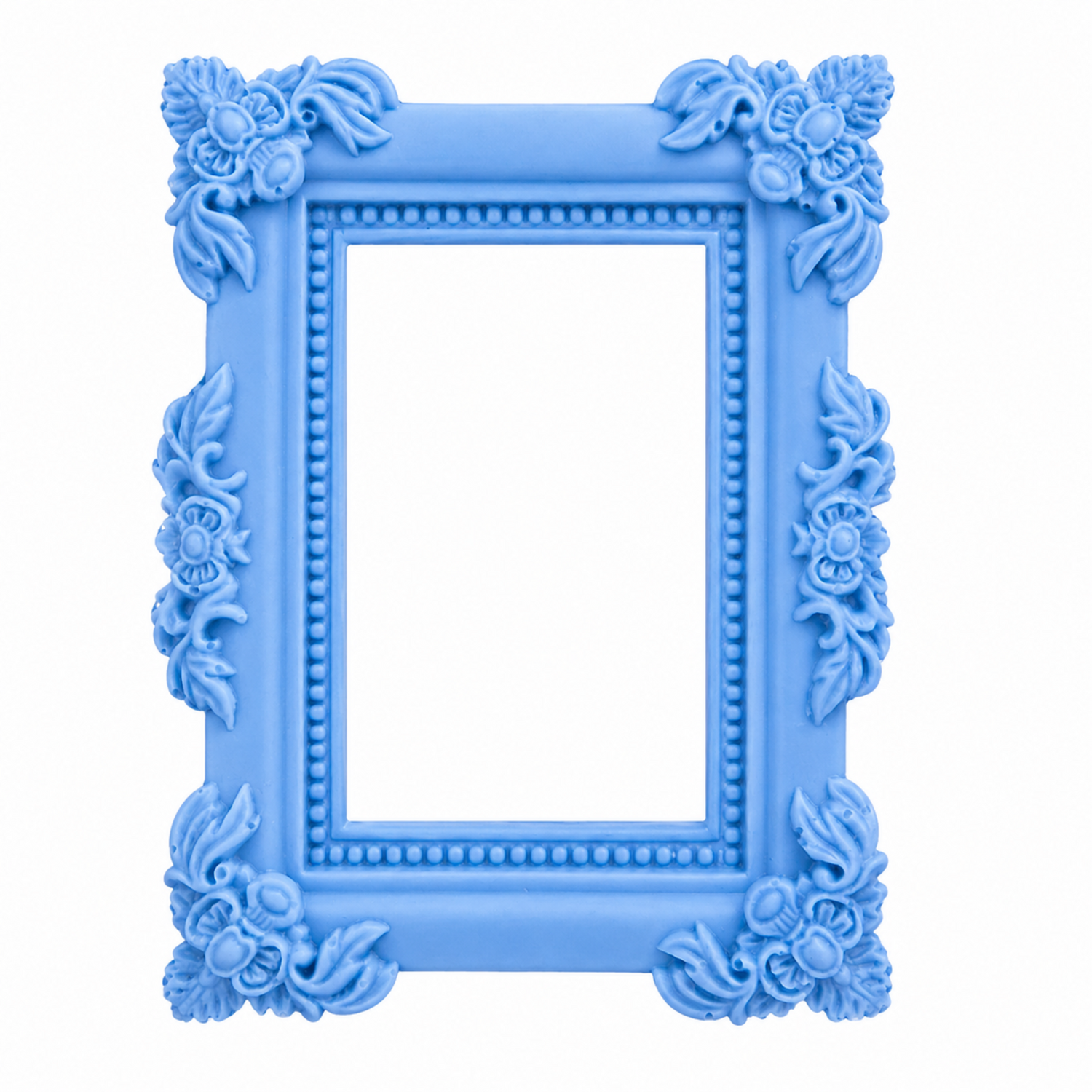 Marco Floral Clásico Nº 30 realizado con molde de silicona AradiaShop