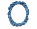 Marco Floral Oval Nº 7 realizado con molde de silicona AradiaShop