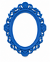 Marco Oval Barroco Nº 5 realizado con molde de silicona AradiaShop