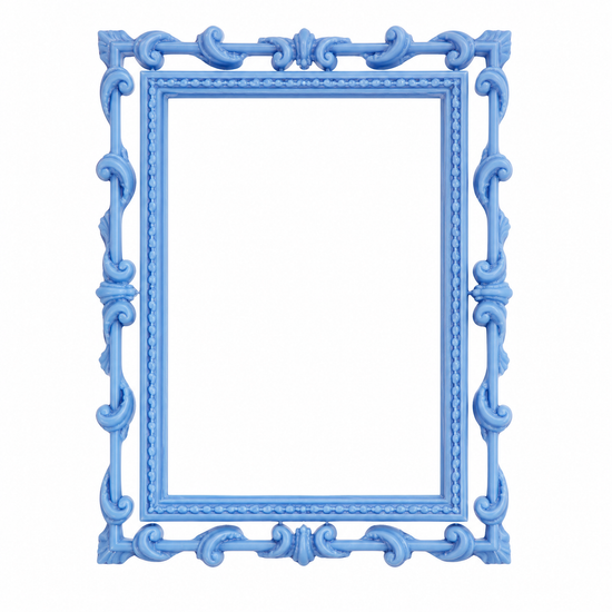 Molde de Silicona Marco Rectangular Clásico Nº 29