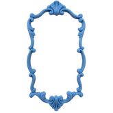 Marco Rococó Vertical Nº 8 realizado con molde de silicona AradiaShop