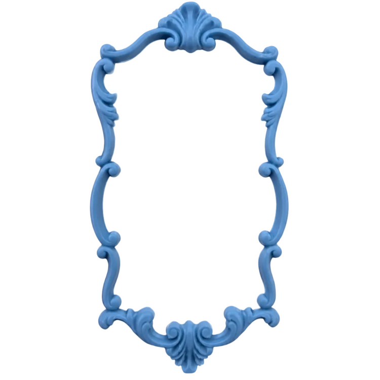 Marco Rococó Vertical Nº 8 realizado con molde de silicona AradiaShop