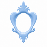 Marco Ovalado Decorativo Nº 44 realizado con molde de silicona AradiaShop