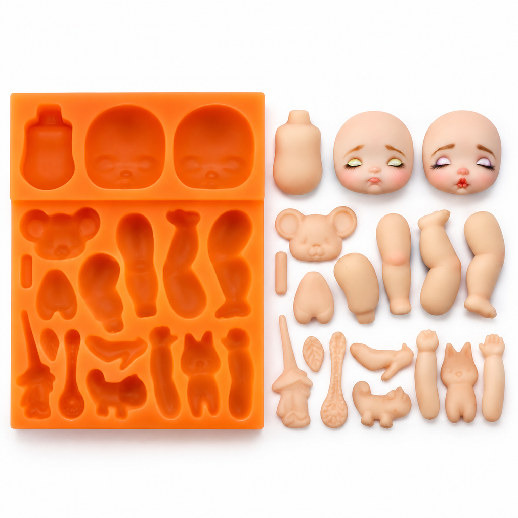 Molde de Silicona Dulces Sueños para Muñecas | AradiaShop® AradiaShop