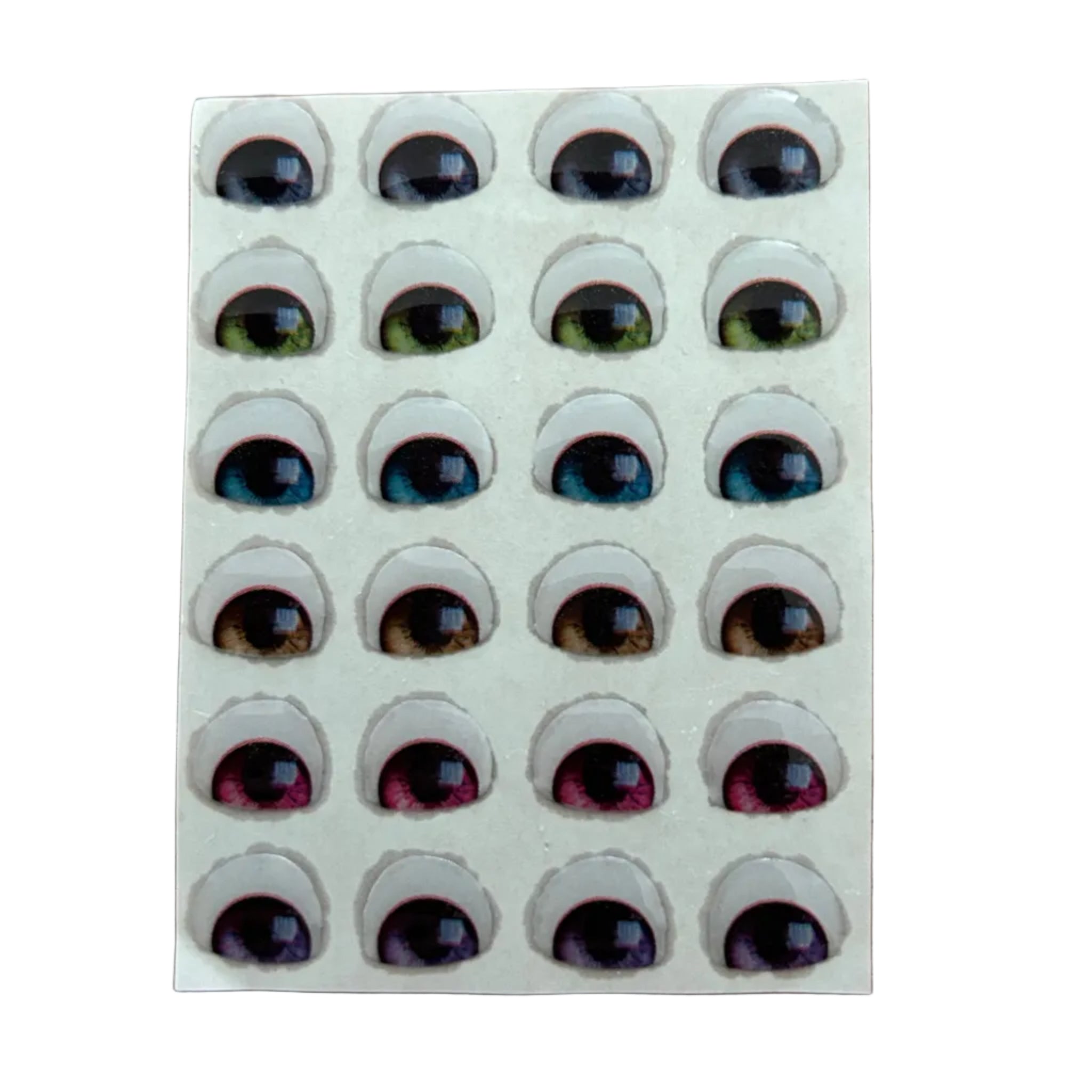 Ojitos Resinados Adhesivos para Figuras | Efecto 3D | Porcelana Fría y Arcilla Polimérica