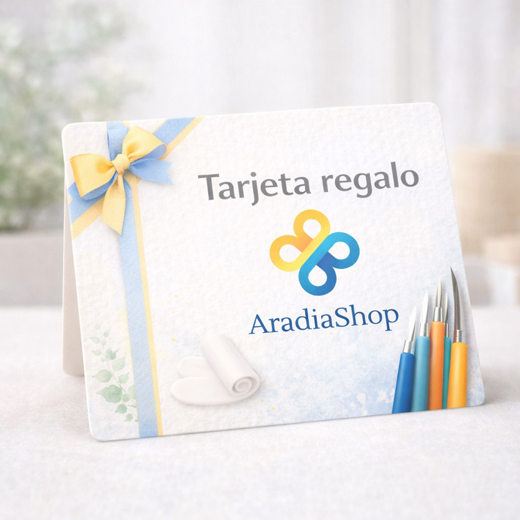 Tarjeta Regalo AradiaShop – Regalo Creativo para Manualidades