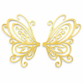 Alas Arabesque amarillas para hadas impresas en 3D AradiaShop para figuras y modelado