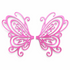 Alas Arabesque rosa para hadas impresas en 3D AradiaShop para figuras y manualidades