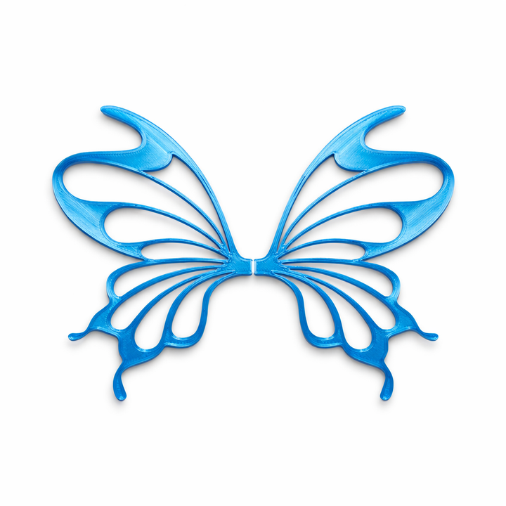 Alas Monarca azul para hadas impresas en 3D AradiaShop para figuras y manualidades