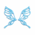 Alas Morpho azul para hadas impresas en 3D AradiaShop para figuras y manualidades
