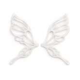Alas Morpho blancas para hadas impresas en 3D AradiaShop para figuras y modelado
