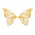 Alas Pixie amarillas para hadas impresas en 3D AradiaShop para figuras y manualidades
