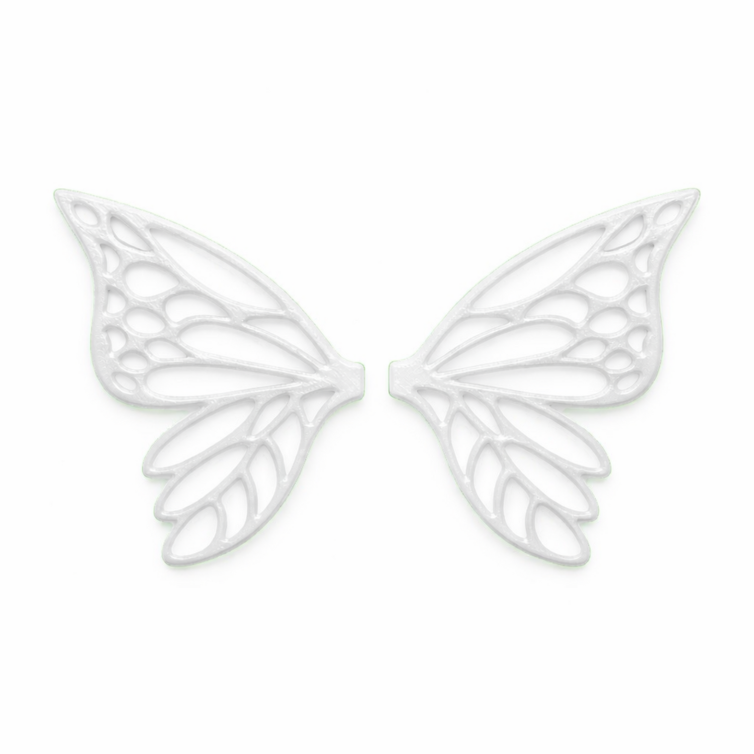 Alas Pixie blancas para hadas impresas en 3D AradiaShop para figuras y modelado