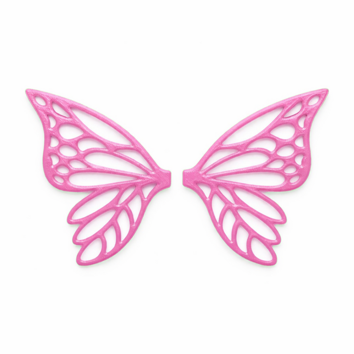 Alas Pixie rosa para hadas impresas en 3D AradiaShop para figuras decorativas
