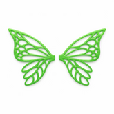 Alas Pixie verde para hadas impresas en 3D AradiaShop para figuras y modelado