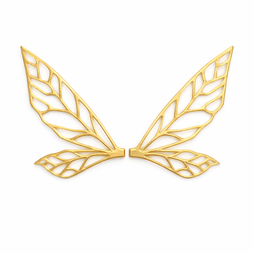 Alas Tinker amarillas para hadas impresas en 3D AradiaShop para figuras y manualidades