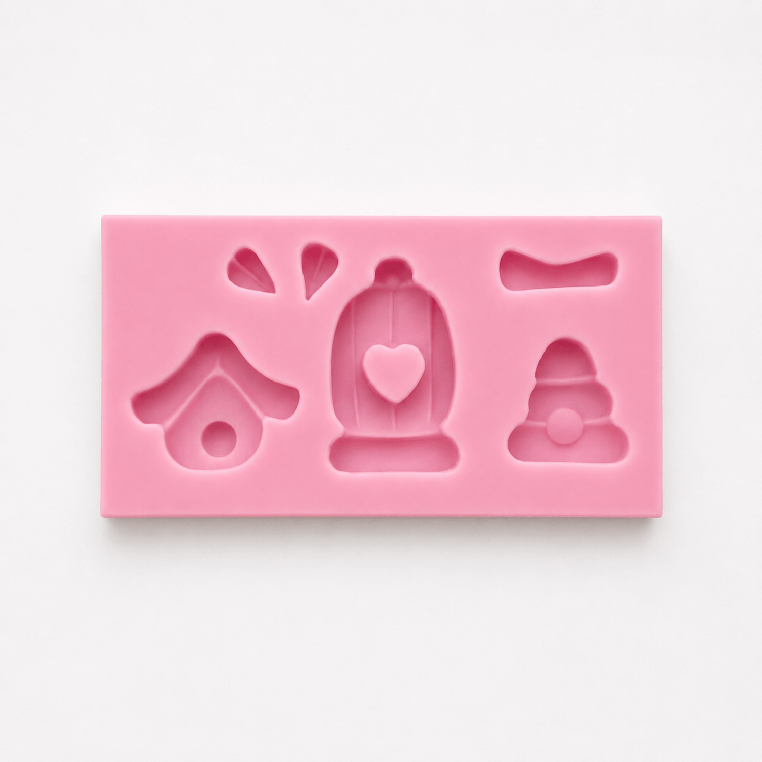 Molde de silicona Casitas de Jardín AradiaShop