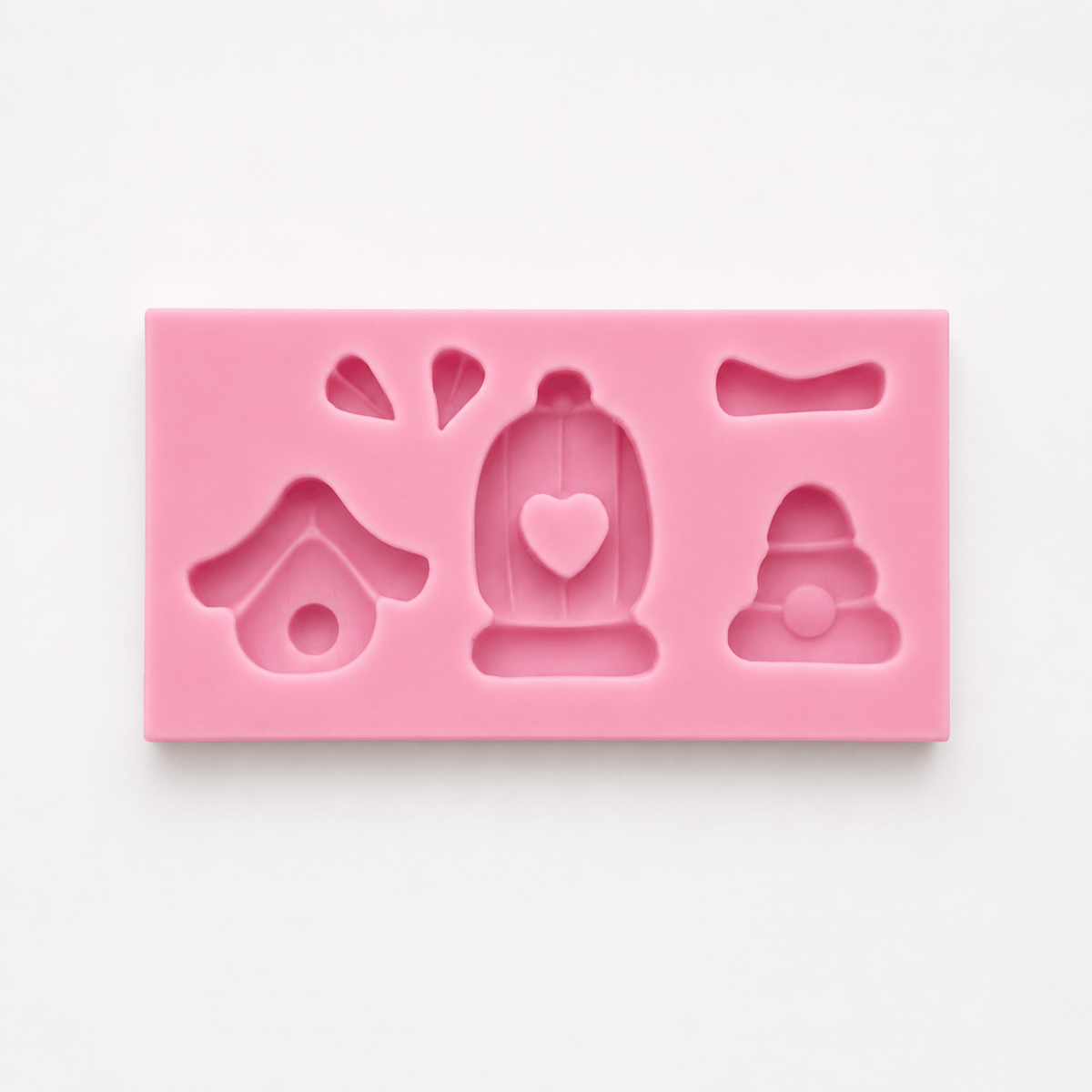 Molde de silicona Casitas de Jardín AradiaShop