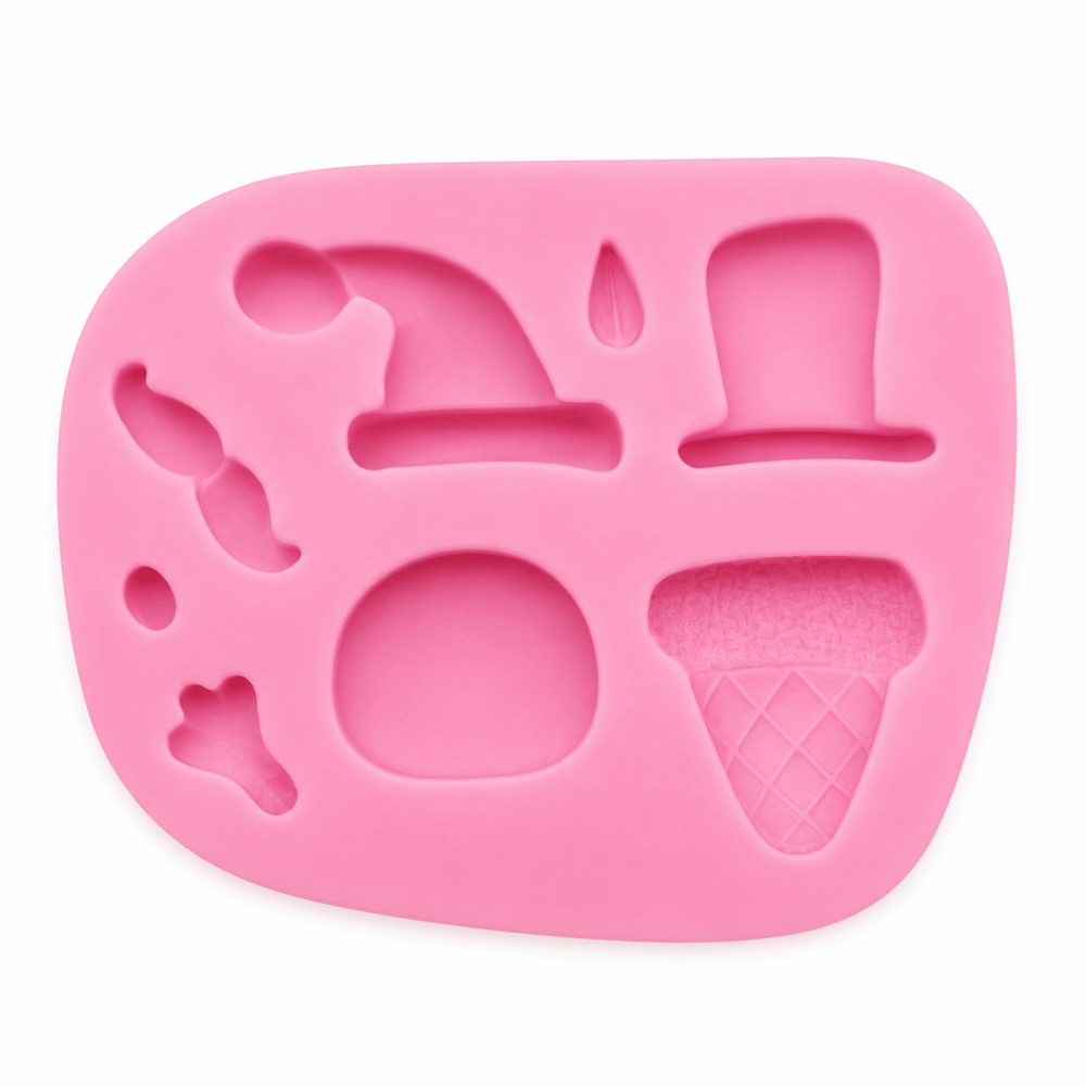 Molde de silicona Conitos Navideños Mini AradiaShop