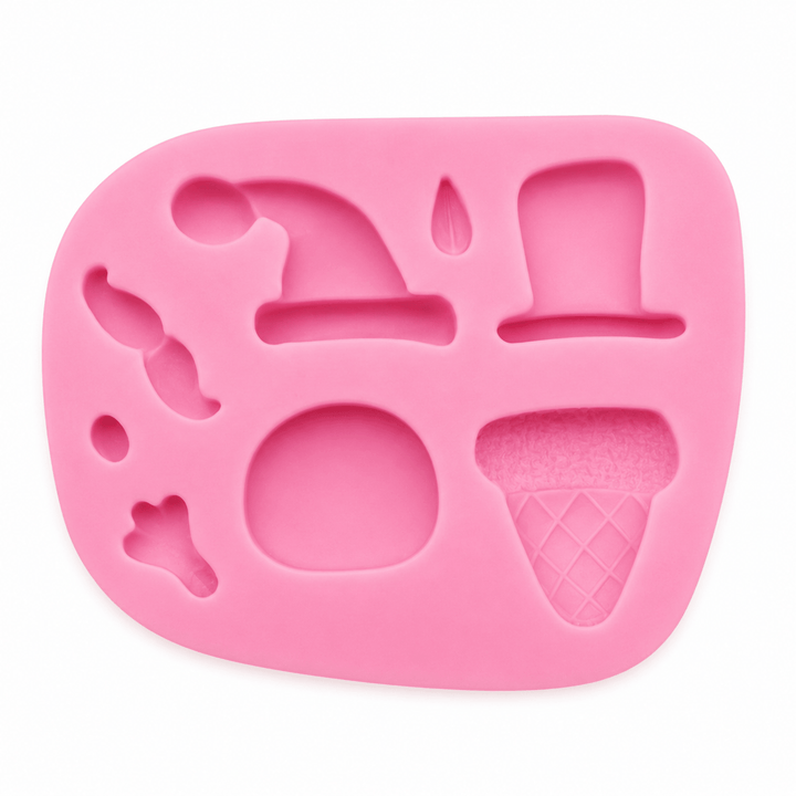 Molde de silicona Conitos Navideños Mini AradiaShop