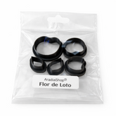 Set de cortadores de flor de loto AradiaShop para porcelana fria en bolsa