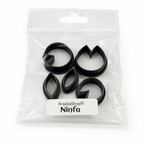 Set de cortadores de nenufar AradiaShop para porcelana fria en bolsa