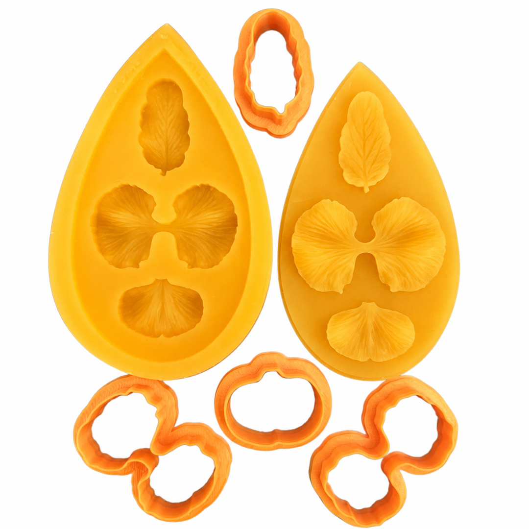 Nervadores y Cortadores para Pensamiento Pequeño en Porcelana fría |  Aradiashop® (Copia) AradiaShop