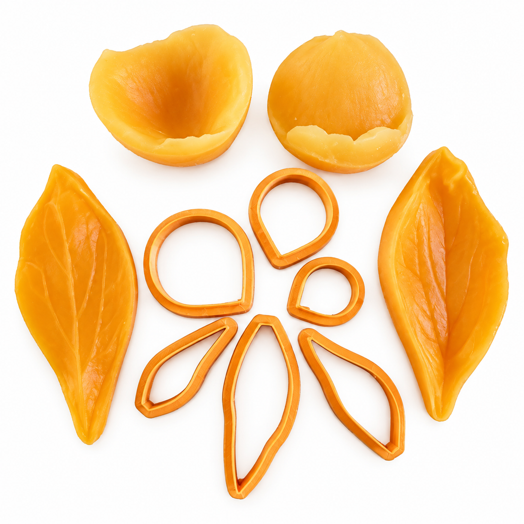 Curso de Peonía Tradicional en Porcelana Fría + Kit de Materiales AradiaShop