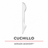 🔹 Texto alternativo (alt text)

Esteca vainilla cuchillo de acero inoxidable para modelado en porcelana fría
